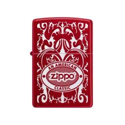 Zippo Red Brass American Classic Windproof Pocket Lighter-image-54
