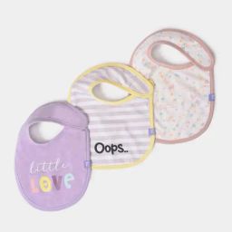 MiArcus Kids Multicolor Cotton Printed Bibs (Pack of 3)-image-65