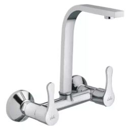 Plato Metallic Finish High Flow Bonjo Sink Mixer With Swivel Spout Size of 19.05 mm (3/4 Inch), B 011-22