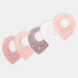 MiArcus Kids Multicolor Cotton Printed Bibs (Pack of 5)-picture-15