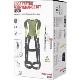 Honeywell Fall Arrest & Fall Recovery Kit with Bag, Harness with Pad, Rope Grab & Straps, 1036592-picture-36