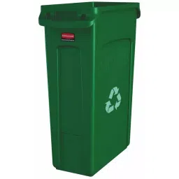 RUBBERMAID Slim Jim 23gal Green Polypropylene Waste Bin, FG354007GRN-picture-16