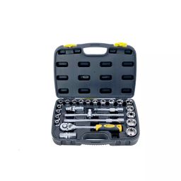 Durelo D-S24H 12.7 mm(1/2") Square Drive Socket Set Metric 6 Point 8-32MM (24 Pcs Set)-13