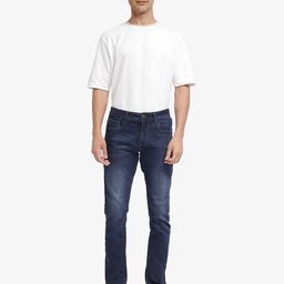RARE RABBIT Men Slim Fit Low Distress Light Fade Stretchable Jeans-image-73