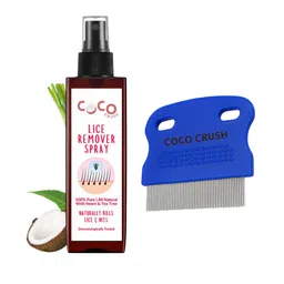 Coco Crush Set Of 2 Lice Remover Spray-50 ml With Fine Comb-picture-44