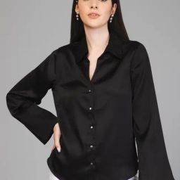 PURYS Black Regular Fit Shirt-picture-30