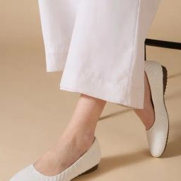 Inc.5 Women's White Flat Ballets-picture-3