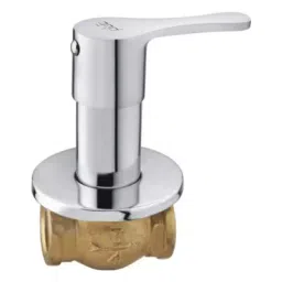 Plato Metallic Finish High Flow Trendy Concealed Stop Cock Size of 19.05 mm (3/4 Inch), T 005-25
