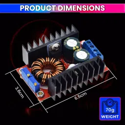 AmiciSolar Buck-Boost Converter 9-35 VDC 8.5 A Max Output Current with Adjustable Load image 3