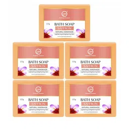 Nuerma Science Set Of 5 Natural Saffron Bath Soap - 125g Each-26