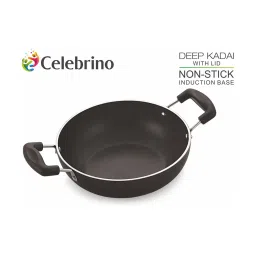 Nirlon Non-Stick Black Aluminium Cookware Set of 2 pieces image 5
