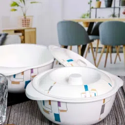 Servewell Cityscape Melamine 19 cm Serving Casserole (1.25 L) - Set of 4-image-31
