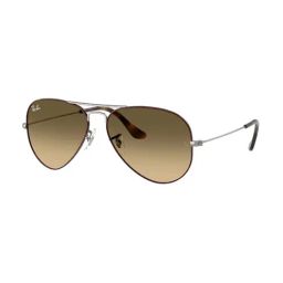 Ray-Ban Brown Gradient Pilot Unisex Sunglasses-picture-16