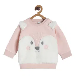 MINIKLUB Boys Pink Printed Full Sleeves Sweatshirt-picture-48