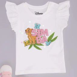 Pantaloons Baby Girls Snow White Cotton Character Based T-Shirts-image-26