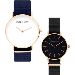 JOKER & WITCH White & Black William & Louisa Couple Watch Gift Set-image-49