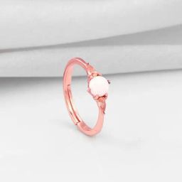 GIVA 925 Sterling Silver Rose Gold Ring for Women-picture-40