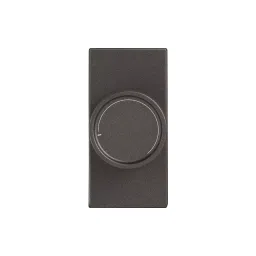 Legrand Rotary LED Light Dimmer Myrius Charcoal Grey 1 Module, 6794 98-7