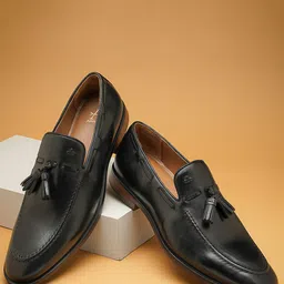Arrow Men Leather Formal Loafers-image-22