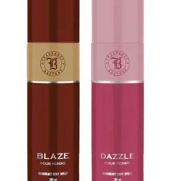 Fragrance & Beyond Blaze and Dazzle Deodorant Body Spray for Unisex Pack of 2-3
