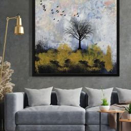 999Store Printed Grey Canvas Wall Art-image-83