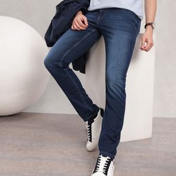 Nautica Men Slim Fit Light Fade Stretchable Jeans-image-90