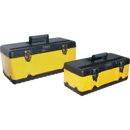 Yamoto 470 mm and 582 mm Yellow Metal Tool Box (Set of 2 Piece)-10
