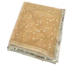 Navti Creations Women Embroidered Dupatta with Sequinned Border-picture-20