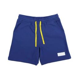 Peter England Kids Royal Blue Solid Shorts-picture-0