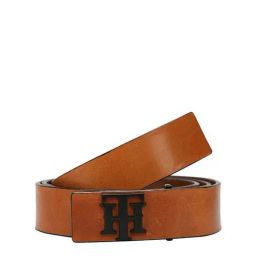 Tommy Hilfiger Tan Casual Leather Belt for Men-image-25