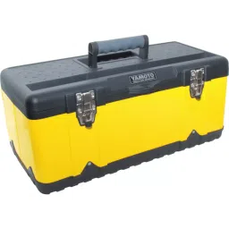 Yamoto 582x298x255 mm Yellow Metal Tool Box  YMT5931440K-26