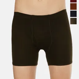 Dollar Pack Of 5 Mid-Rise Assorted Pure Cotton Trunks MLHTR-05-PO5-ASST4-picture-52