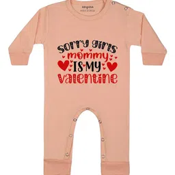 Arvesa Sorry Girls Mommy Is My Valenti Printed Bodysuit-picture-42