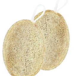 ALLURE Set Of 2 Oval Natural Loofah- Beige-13