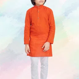 SHIWAM ETHNIX Boys Regular Kurta with Pyjamas-45