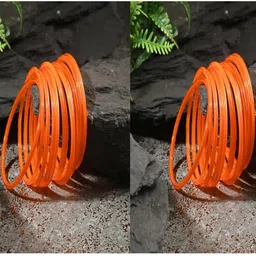 1ST TIME Women Orange Bangle-image-75