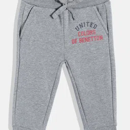 United Colors of Benetton Brand Logo Print Detail Regular Fit Joggers-image-99