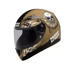 Studds SCORPION D3 DECOR Desert Storm 570 mm Medium Full Face Helmet, D3 DESERT STORM-30