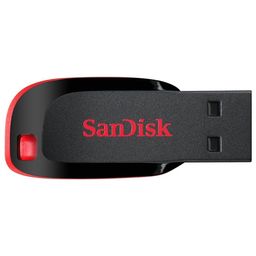 SanDisk  Pen Drive 16 GB USB 2.0  Cruzer Blade (Red Black) SDCZ50-image-61