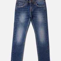 Pepe Jeans Ankle Length Washed Jeans - Navy Blue-picture-15