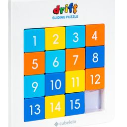 Cubelelo Drift Number Sliding Magnetic Puzzle (4x4) 15-Blocks Brain Teaser Puzzle Game for Kids-picture-1