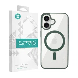 SPRIG iPhone 16 Plus Transparent PC Magsafe Cover-21
