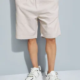 max Men Regular Fit Mid-Rise Cotton Shorts-picture-45