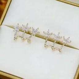 Celestria Gold Plated Studs Earrings-42