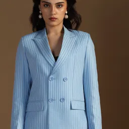 TAHVO Double-Breasted Two-Piece Suit-image-15
