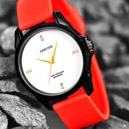 Sandy D Carter Men Embellished Dial & Straps Analogue Watch SDC24-89-RD-image-64
