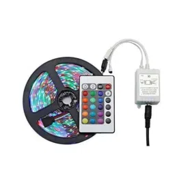 AK 3 m Multicolor LED Strip Light with 12 V Power Adapter for Decoration, MULTISTRIP3M2835R-39