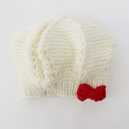 Woonie Unisex Kids Cream Caps-picture-36