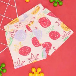 Pantaloons Junior Peach Cotton Printed Shorts-image-81