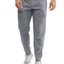 Parx Grey Jogger Fit Texture Joggers-image-46